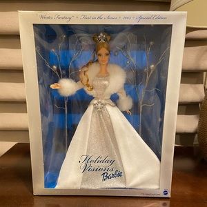 Mattel Barbie Doll 2003 Winter Fantasy Special Edition Holiday Visions